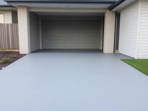 Solid colour driveway coating