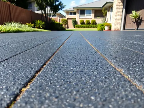 Polyaspartic driveway coating