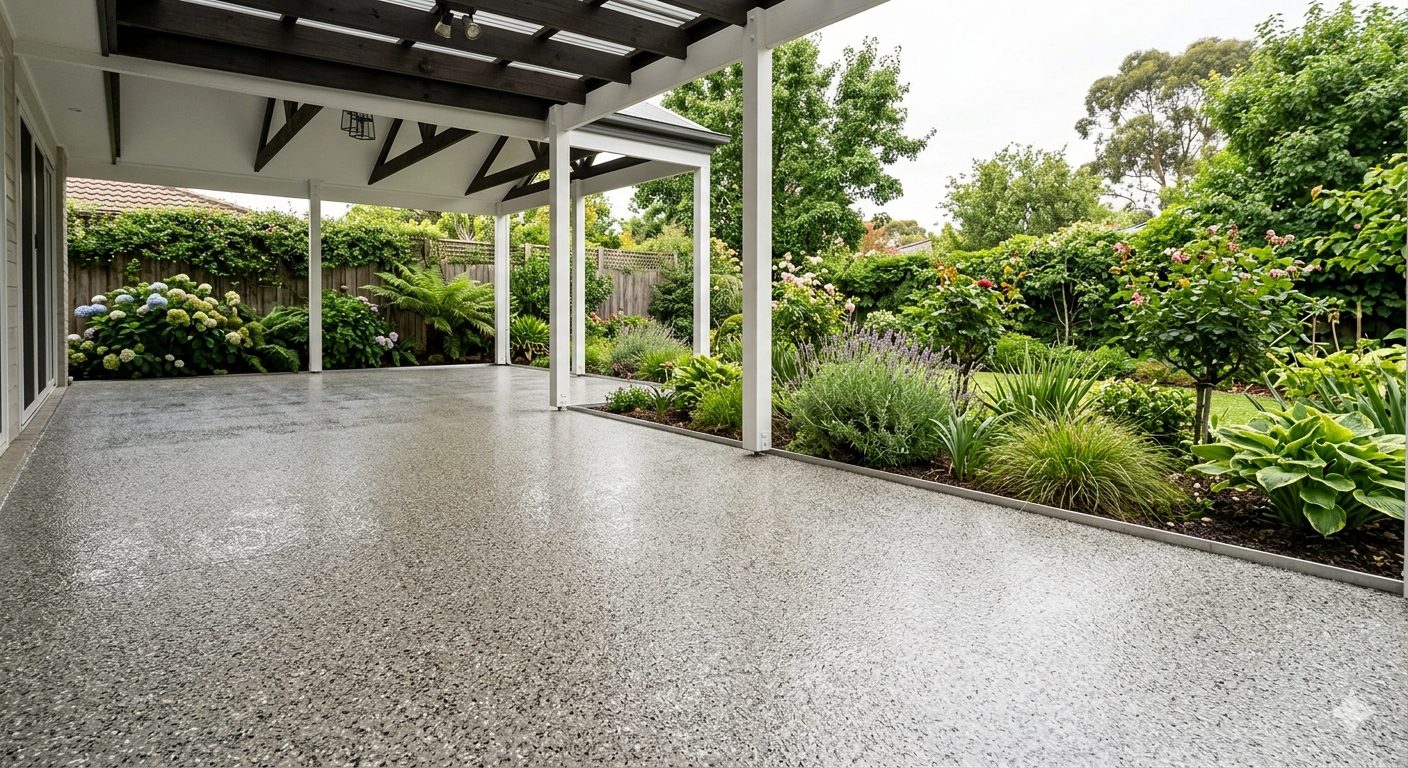 Alfresco epoxy floor