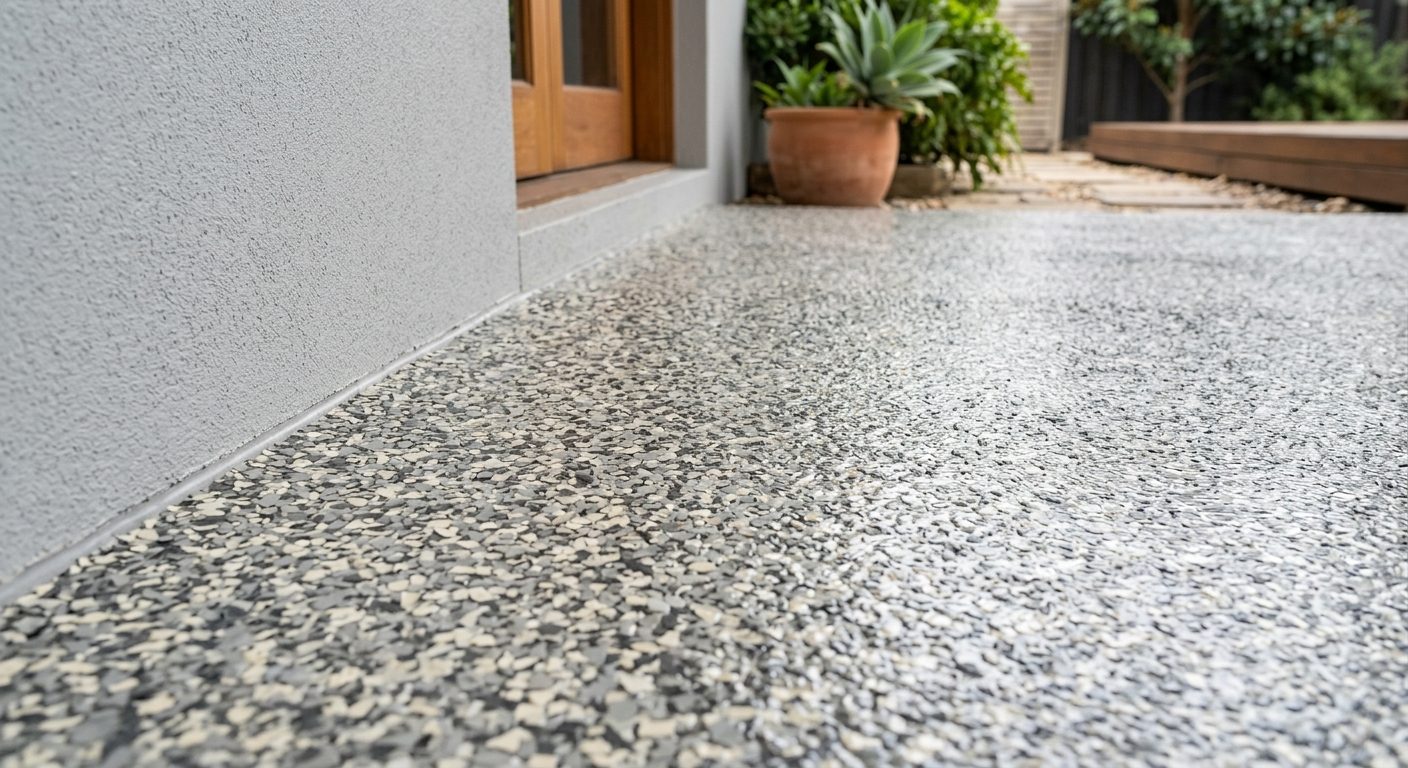 Alfresco epoxy floor
